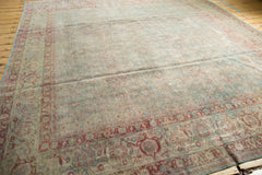 10x11 Vintage Distressed Tabriz Square Carpet // ONH Item sm001389 Image 9