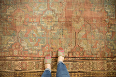 5.5x8.5 Vintage Distressed Ersari Carpet // ONH Item sm001404 Image 1