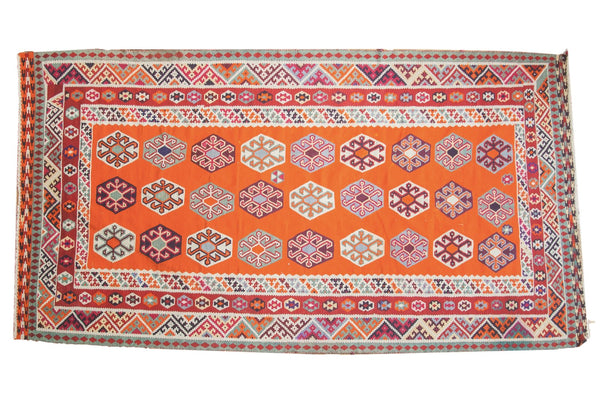 5' x 9'6" Vintage Caucasian Kilim Carpet / Item sm001407 image 1