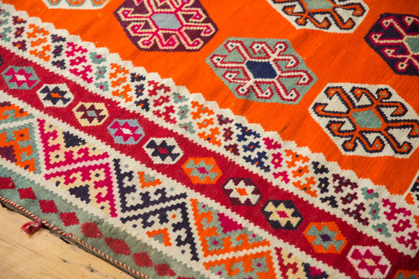  Vintage Caucasian Kilim Carpet / Item sm001407 image 5