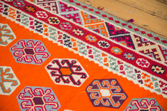  Vintage Caucasian Kilim Carpet / Item sm001407 image 12