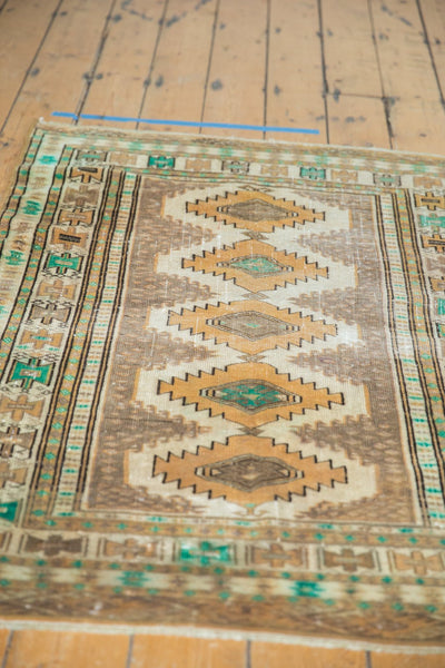 Vintage Distressed Jaldar Rug
