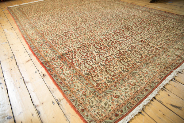7x11.5 Vintage Qom Carpet // ONH Item sm001413 Image 2