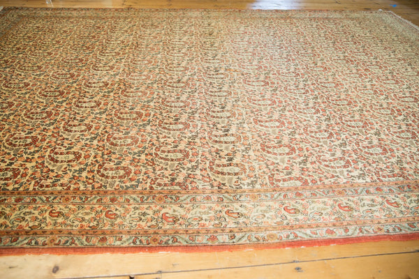 7x11.5 Vintage Qom Carpet // ONH Item sm001413 Image 4