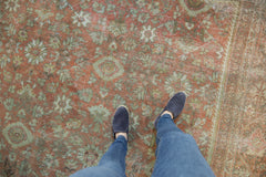 10x10.5 Vintage Distressed Mahal Square Carpet // ONH Item sm001415 Image 1