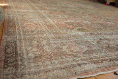 10x10.5 Vintage Distressed Mahal Square Carpet // ONH Item sm001415 Image 3