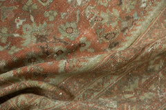 10x10.5 Vintage Distressed Mahal Square Carpet // ONH Item sm001415 Image 10