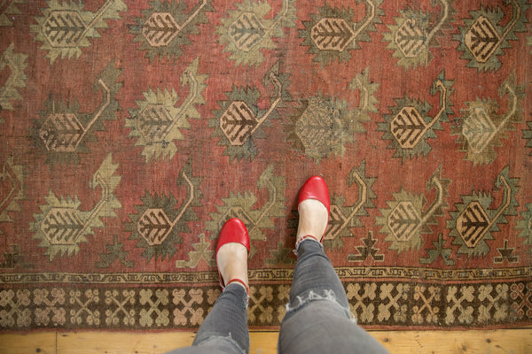 4.5x9 Antique Afghan Rug Runner // ONH Item sm001417 Image 1