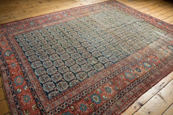 Antique Fragment Heriz Carpet