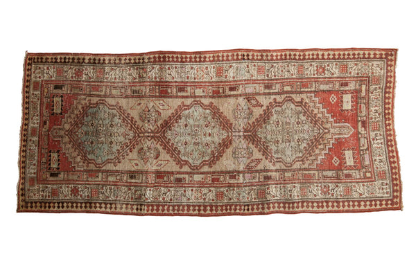 3'4" x 7'7" Vintage Distressed Serab Rug Runner / Item sm001435 image 1