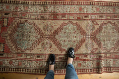  Vintage Distressed Serab Rug Runner / Item sm001435 image 5