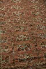 5.5x7.5 Vintage Distressed Afghan Bokhara Carpet // ONH Item sm001437 Image 5