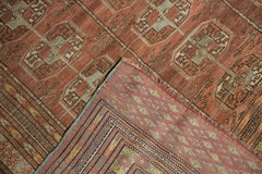 5.5x7.5 Vintage Distressed Afghan Bokhara Carpet // ONH Item sm001437 Image 11
