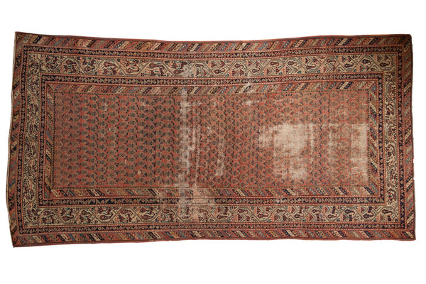 5x10.5 Vintage Distressed Malayer Rug Runner // ONH Item sm001440