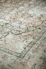  Vintage Distressed Mahal Square Carpet / Item sm001443 image 12