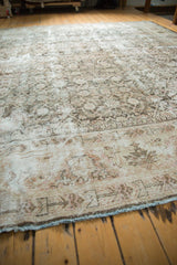  Vintage Distressed Mahal Square Carpet / Item sm001443 image 18