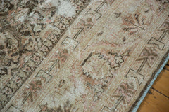  Vintage Distressed Mahal Square Carpet / Item sm001443 image 19