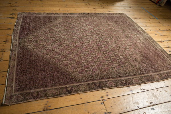 5x6 Vintage Distressed Malayer Square Rug // ONH Item sm001444 Image 7