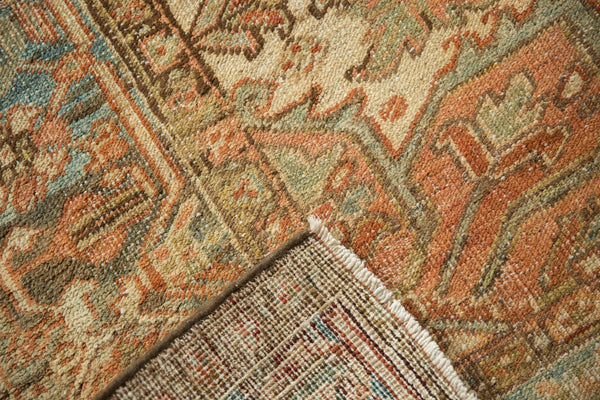  Vintage Distressed Heriz Carpet / Item sm001448 image 11