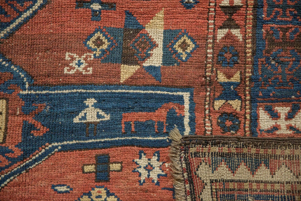 4x6 Antique Caucasian Rug // ONH Item sm001456 Image 7