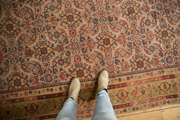 6.5x12.5 Antique Distressed Malayer Rug Runner // ONH Item sm001458 Image 1