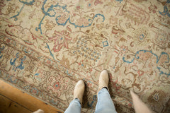  Vintage Distressed Tabriz Carpet / Item sm001460 image 3