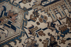 9.5x17.5 Vintage Distressed Heriz Carpet // ONH Item sm001464 Image 7