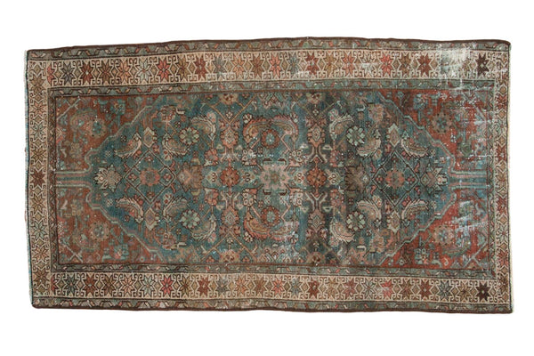 2.5x4.5 Vintage Distressed Hamadan Rug // ONH Item sm001466