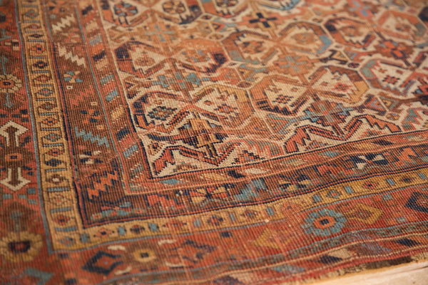 4x4.5 Antique Afshar Square Rug // ONH Item sm001468 Image 8
