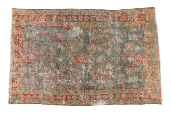 3.5x5.5 Vintage Distressed Hamadan Rug // ONH Item sm001470