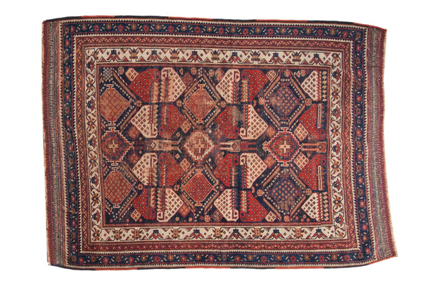 4.5x6 Antique Afshar Rug // ONH Item sm001473
