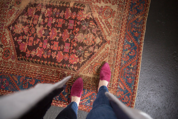 4.5x5 Antique Kula Square Rug // ONH Item sm001476 Image 1