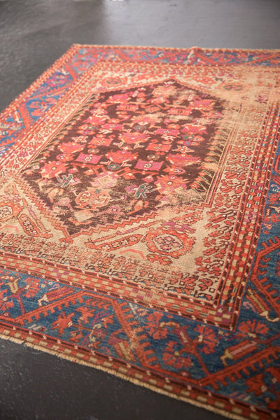 4.5x5 Antique Kula Square Rug // ONH Item sm001476 Image 8