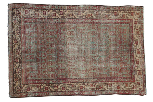 4x6 Vintage Distressed Hamadan Rug // ONH Item sm001478