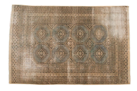 Vintage Distressed Jaldar Rug / ONH item sm001479