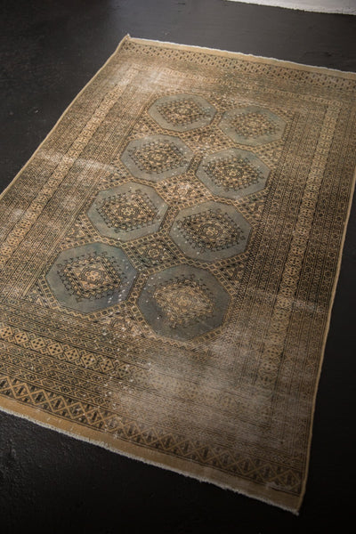 Vintage Distressed Jaldar Rug / ONH item sm001479 image 4