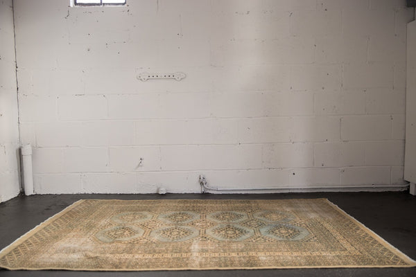 Vintage Distressed Jaldar Rug / ONH item sm001479 image 6