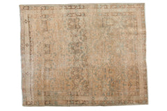4.5x5.5 Vintage Distressed Northwest Persian Square Rug // ONH Item sm001480