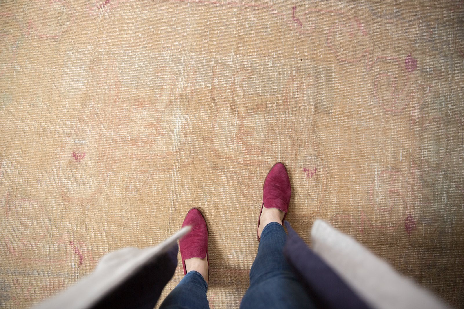 Vintage Distressed Oushak Rug / ONH item sm001481 image 1