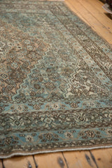 Vintage Distressed Bibikabad Square Carpet / ONH item sm001484 image 7