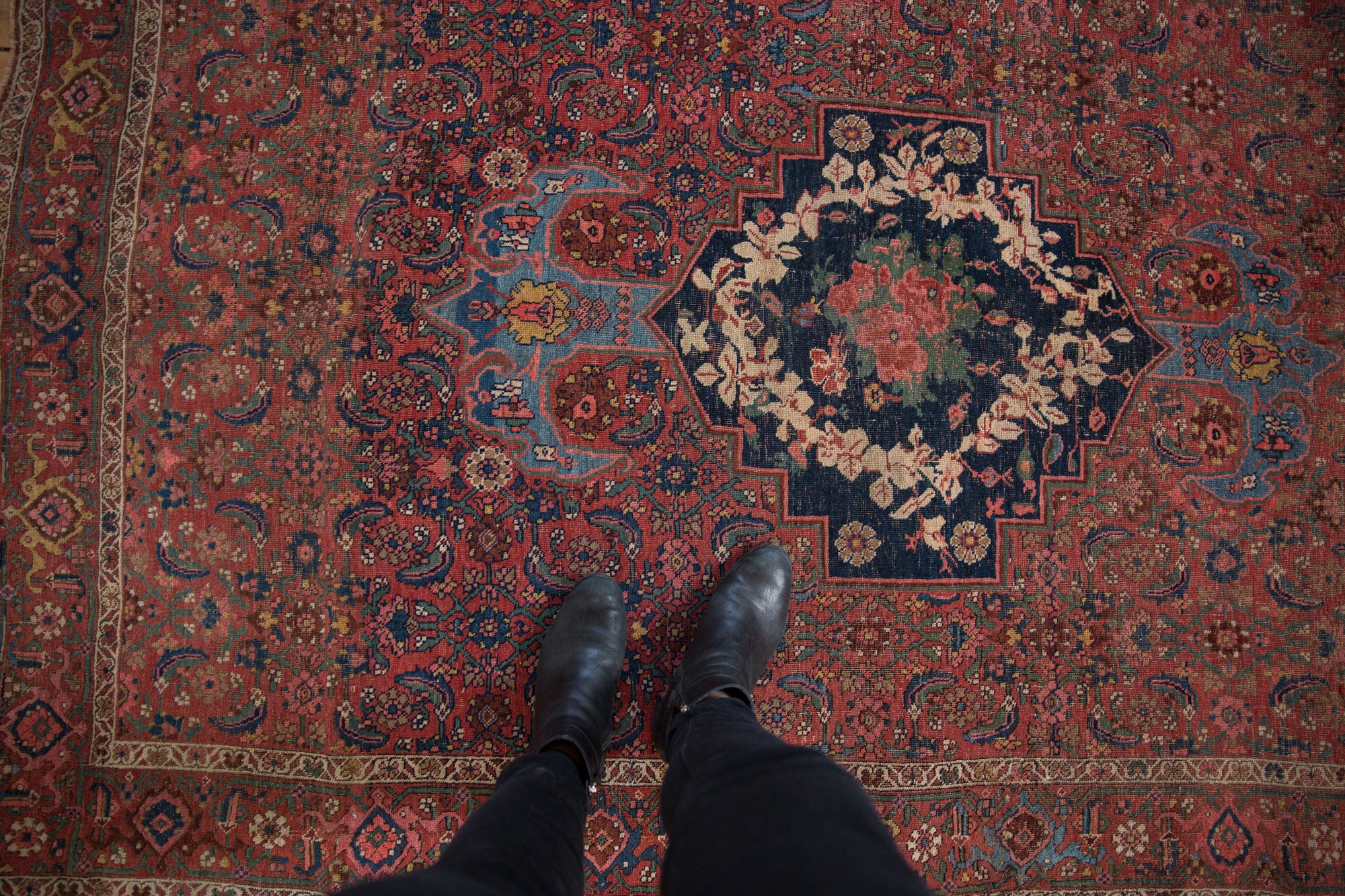 4.5x7.5 Vintage Bijar Rug // ONH Item sm001485 Image 1