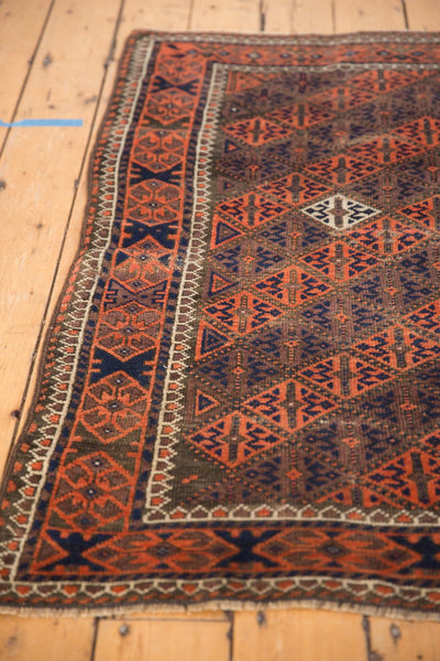 2.5x4.5 Antique Belouch Rug // ONH Item sm001487 Image 7