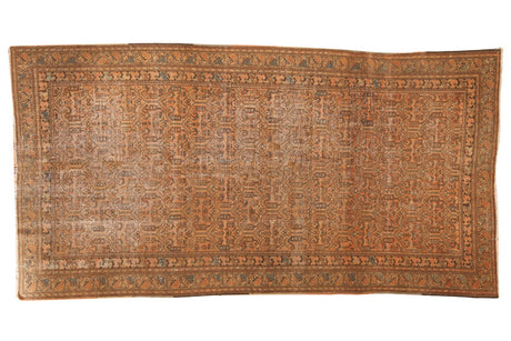 4.5x9 Vintage Distressed Malayer Rug Runner // ONH Item sm001493