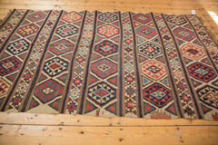 5x8.5 Antique Shirvan Kilim Carpet // ONH Item sm001495 Image 8