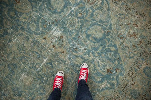 Vintage Distressed Tabriz Carpet / ONH item sm001501 Image 1