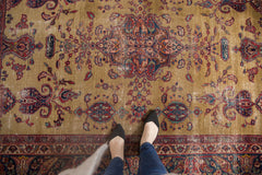 6x8 Vintage Sarouk Carpet // ONH Item sm001502 Image 1