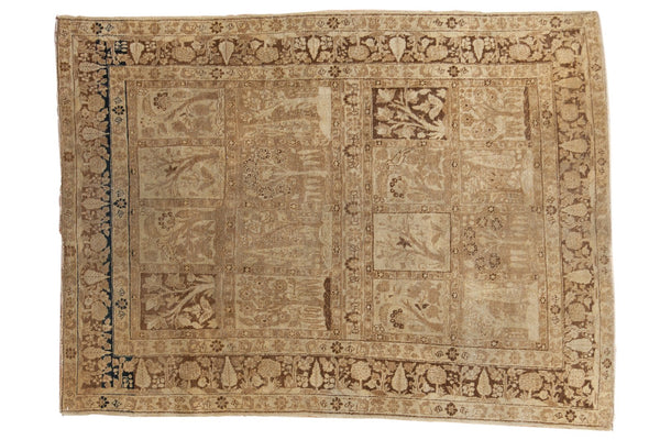 4x5.5 Vintage Tabriz Rug // ONH Item sm001504