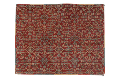 2.5x3 Vintage Fragment Mahal Square Rug // ONH Item sm001505