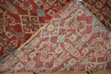 Hand knotted Mahal rug foundation and pile with Herati motif, showcasing polychrome selvage.