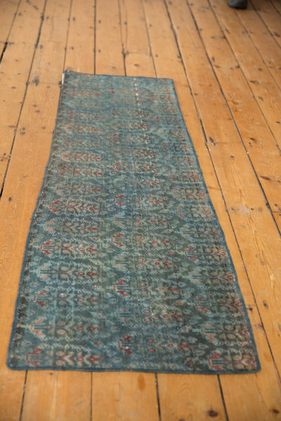 Vintage Distressed Fragment Malayer Rug Runner / ONH item sm001506 Image 2